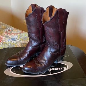 Lucchese 2000 Ladies Boots Sz 7